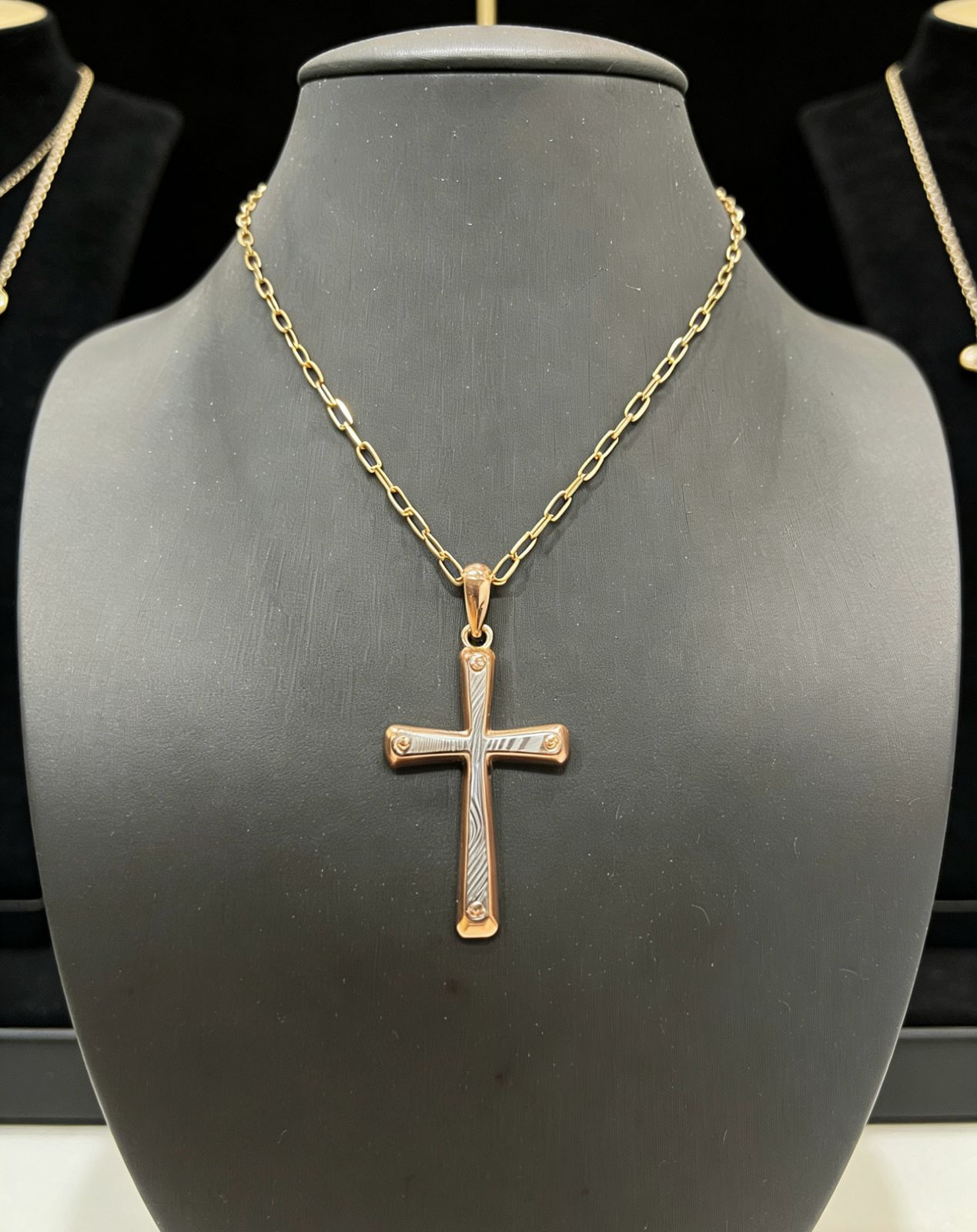 18K Cross Pendant
